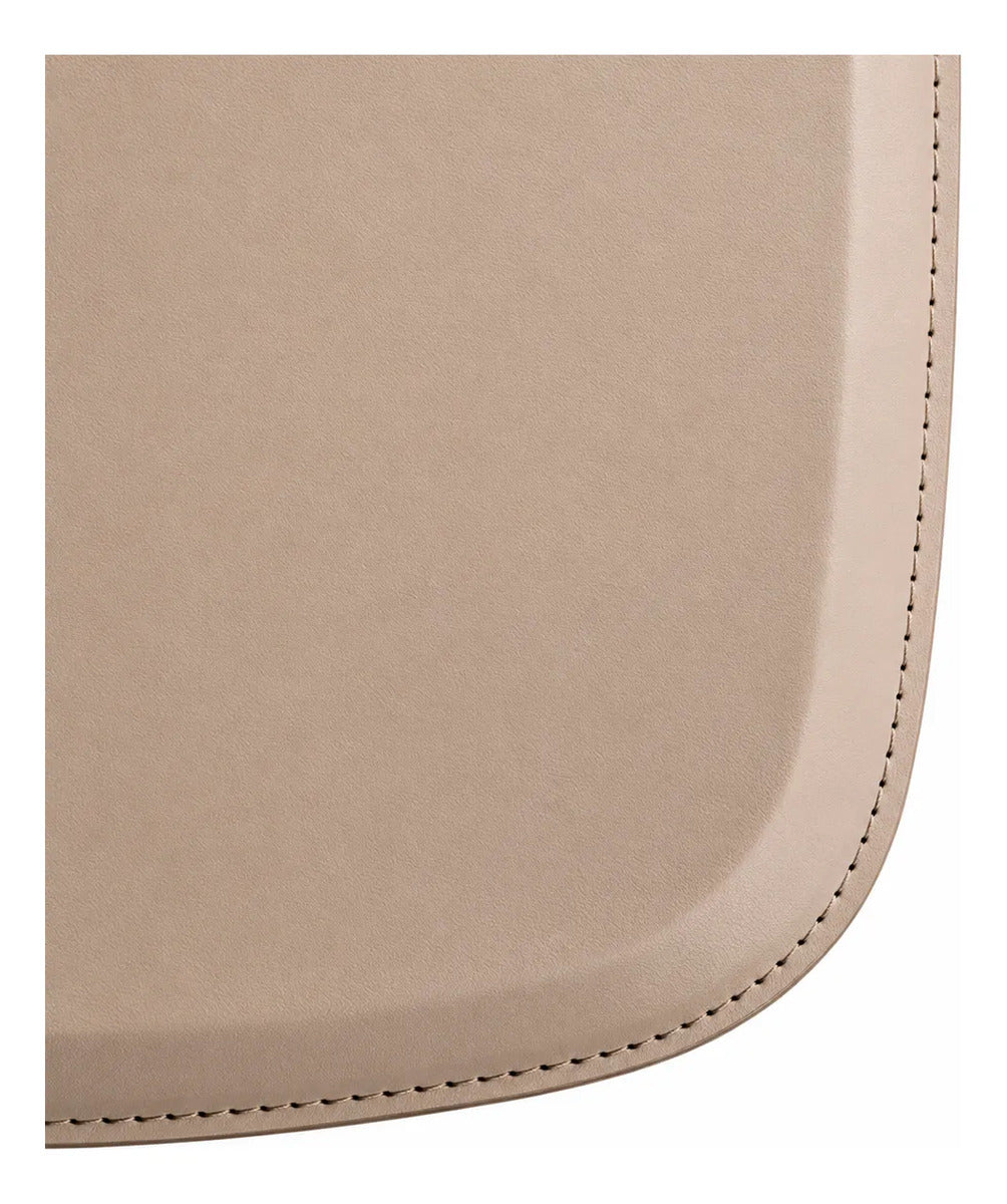 Mesa Lateral Minimalista Metal Forrado Auxiliar Moderno