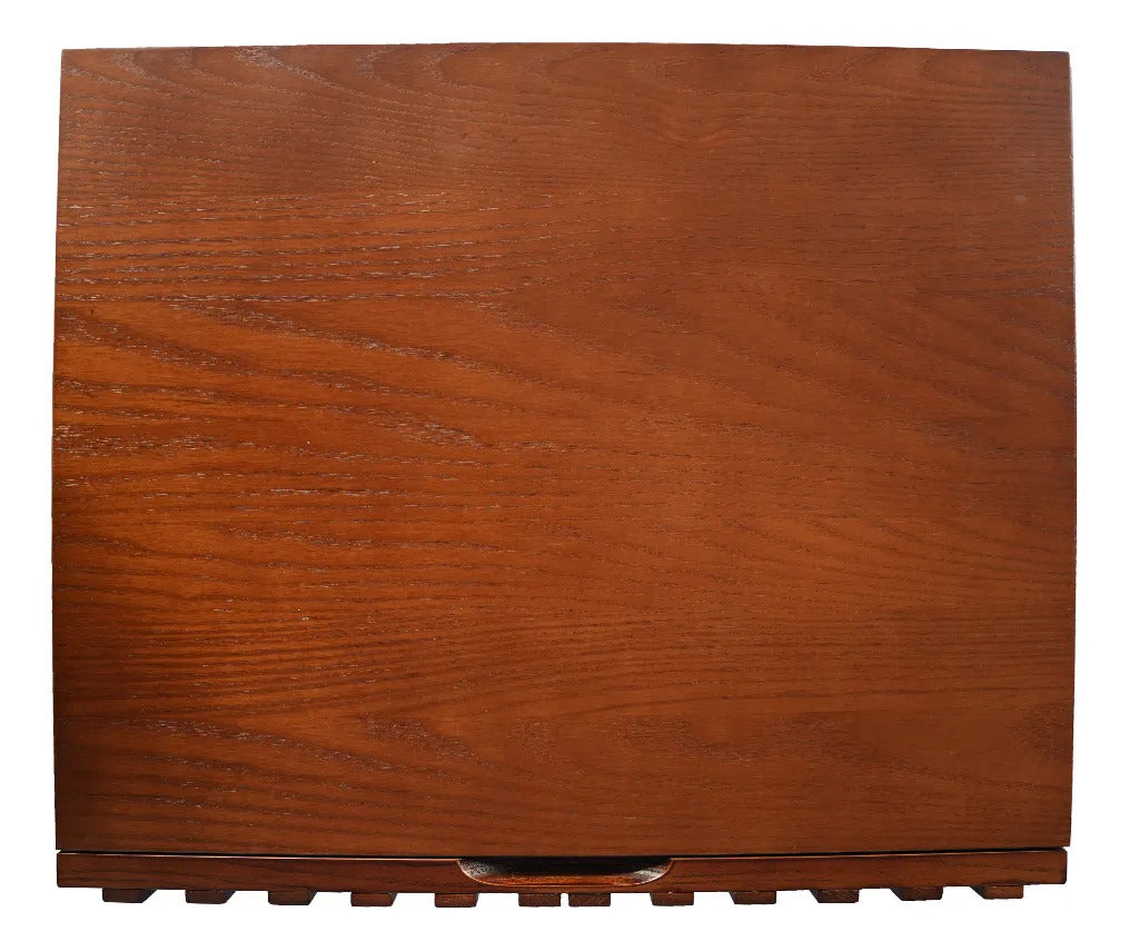 Buró Mesa De Noche Contemporáneo Moderno Madera Dos Cajones
