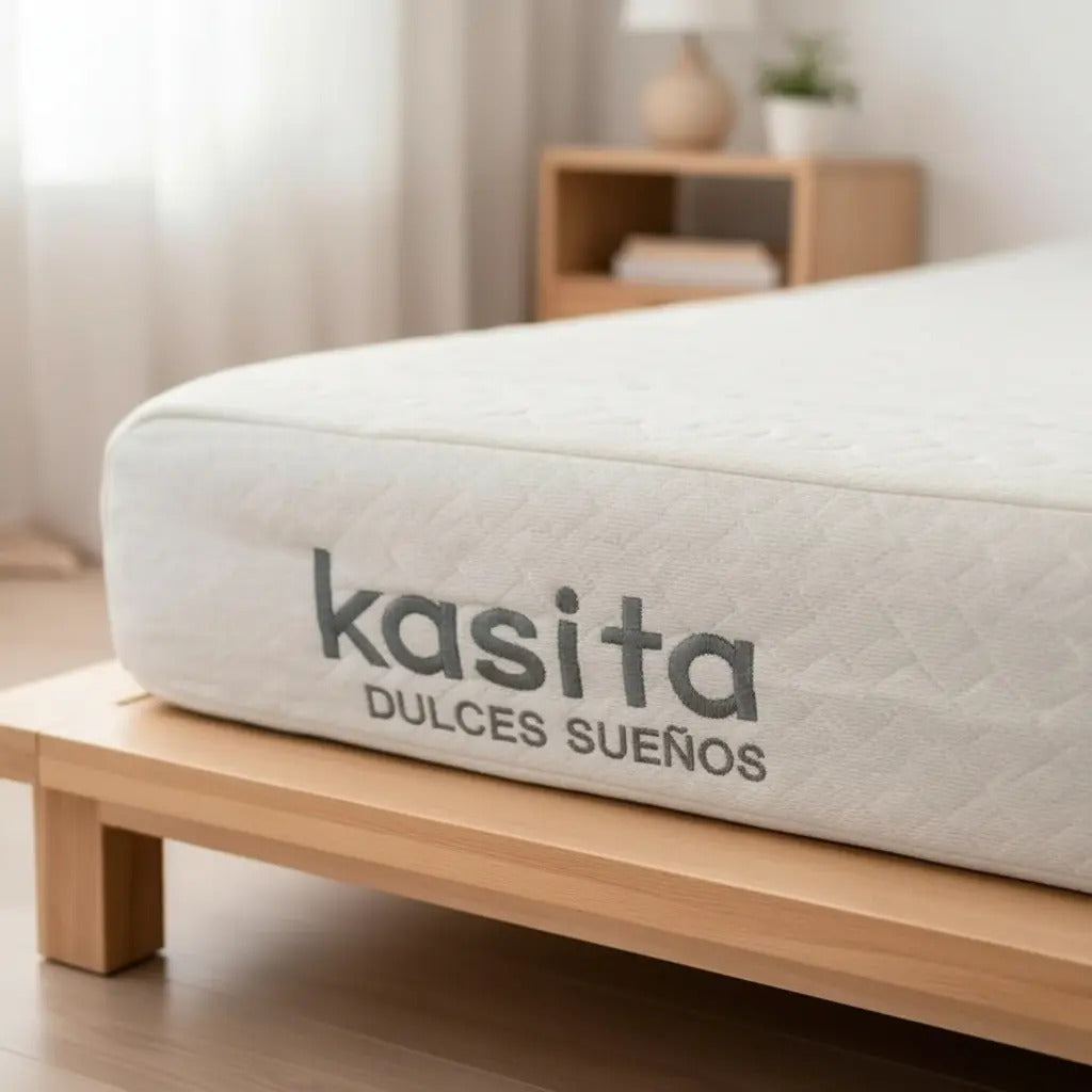 Colchón Individual 100x190 Memory Foam 18 Cm Alto En Caja