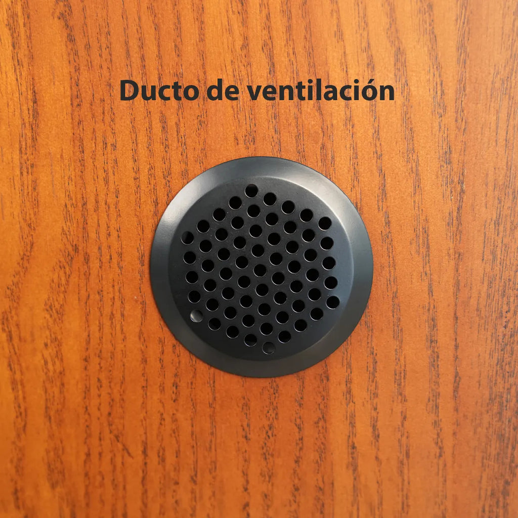 Buró Mesa De Noche Contemporáneo Moderno Madera Dos Cajones